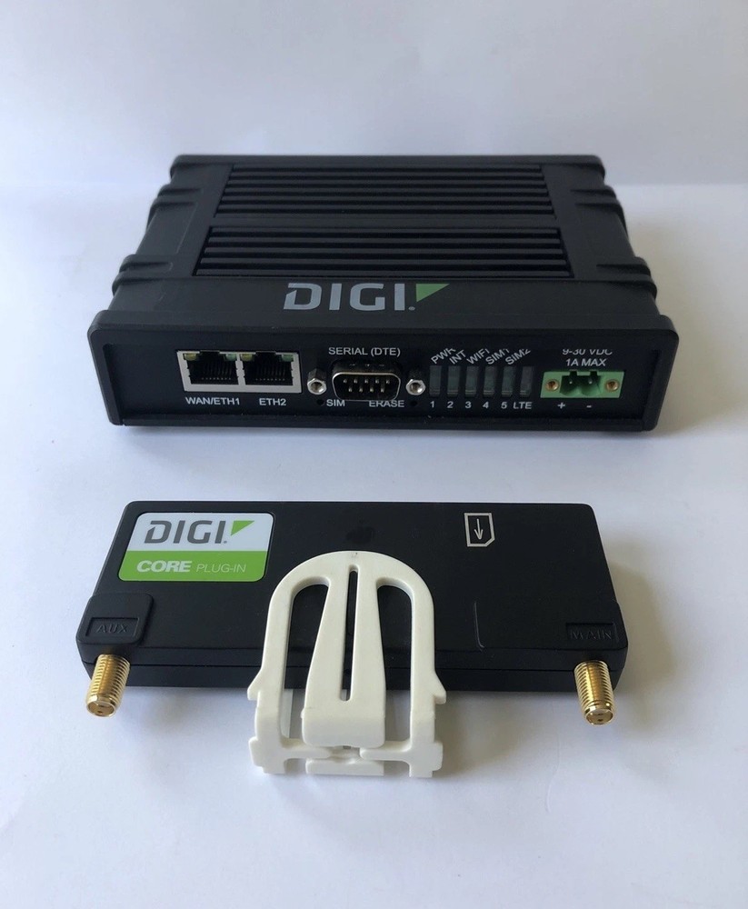 *DIGI* Digi IX20 Rugged Wireless Router & DIGI CORE Plugin Model 1002-CMG4