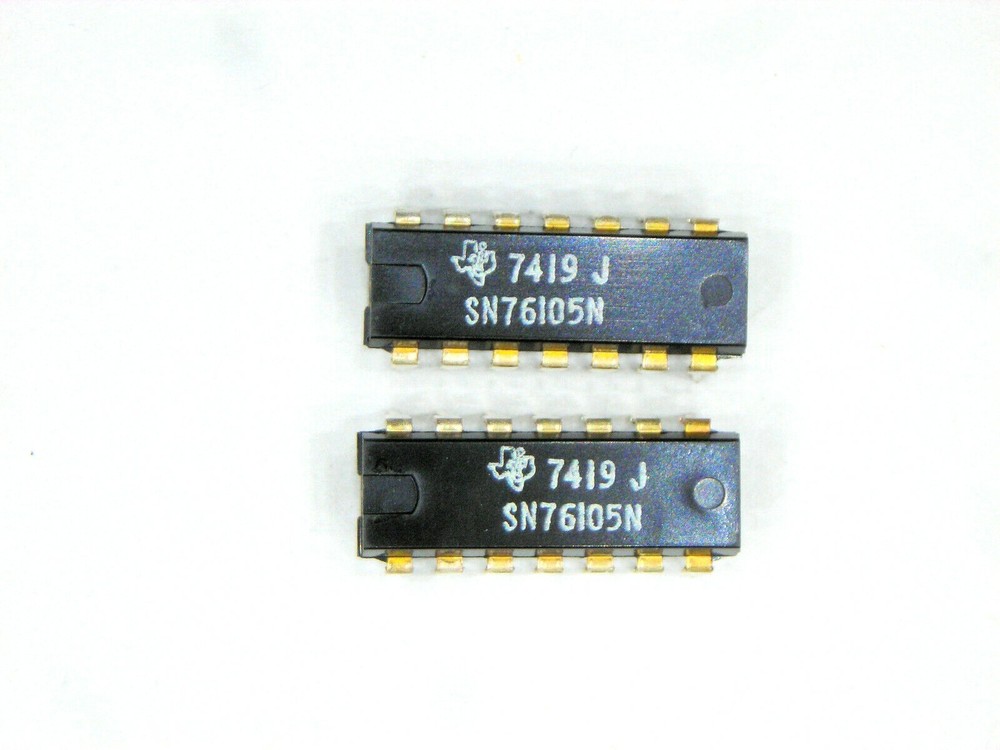 SN76105N  "Original" Texas Instruments  14P DIP IC  1  pc