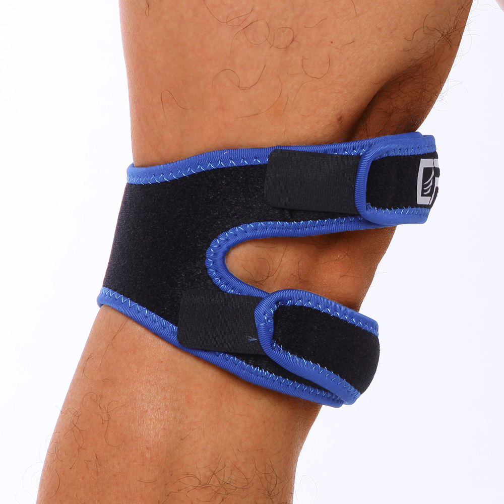 Adjustable Knee Support Double Strap Stabilizer Patella Tendon Arthritis Brace