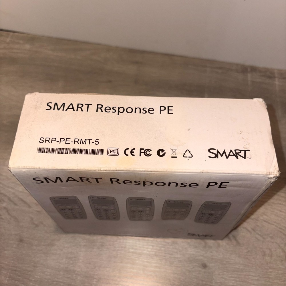 SMART Response PE SRP-PE-RMT-5 Interactive Classroom Response Remotes System
