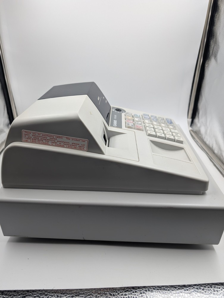 Casio PCR-260 Electronic Cash Register Read Desc