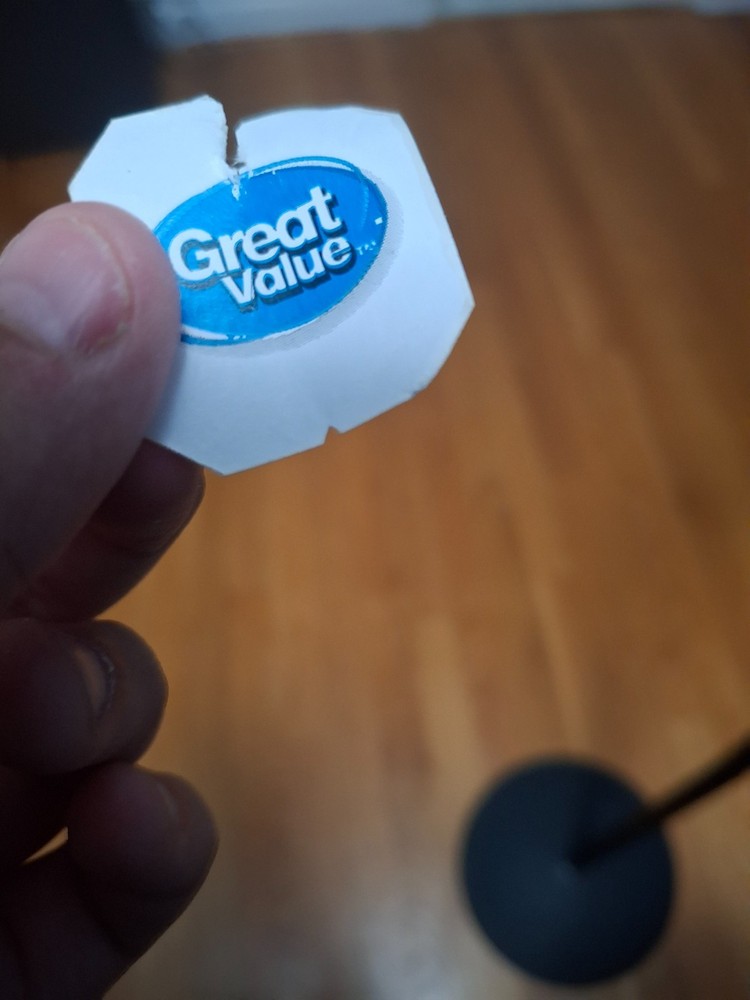 Great value sticker