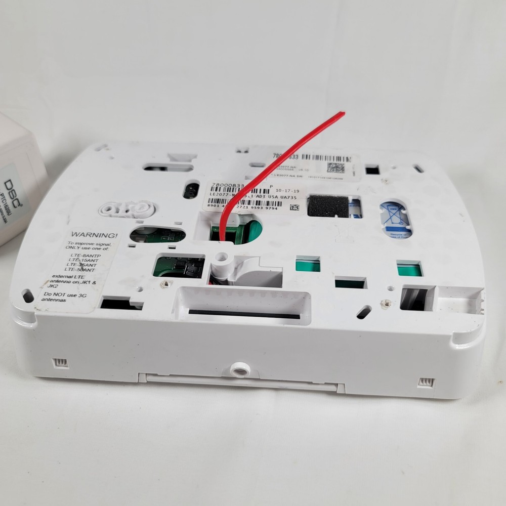 ADT Wireless Security Alarm System Control Panel 3G2075-SM-NA - With Power Cord