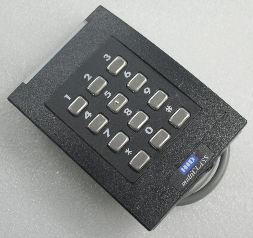 HID multiCLASS Wall Switch Smart Card Reader 6136CKX000000 - No Mounting