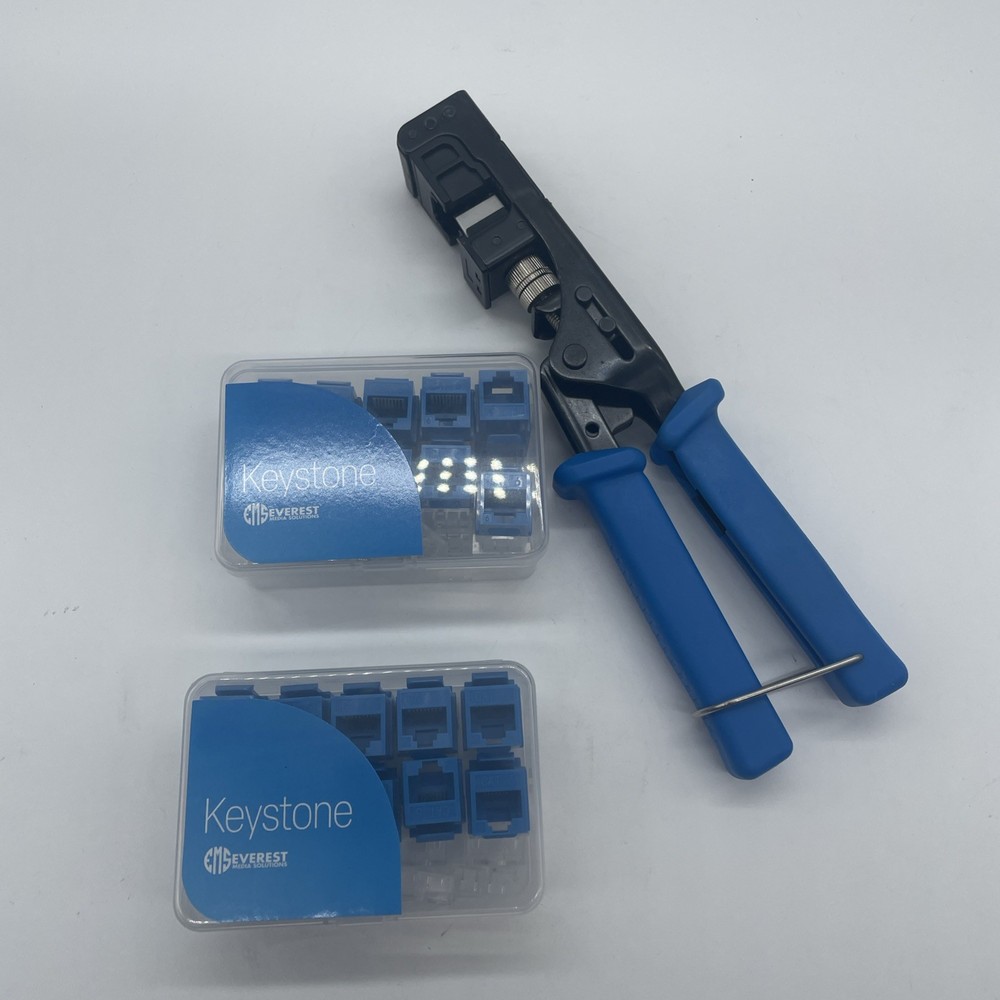 EMS Speed Termination Crimping Tool for CAT6/5e Easy Jack (bn)