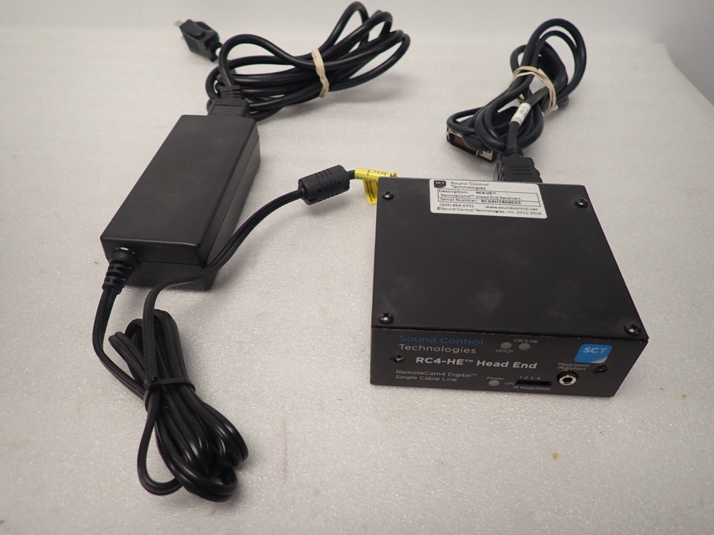 Sound Control Technologies Head End RC4-HE W/ADAPTER & CABLE