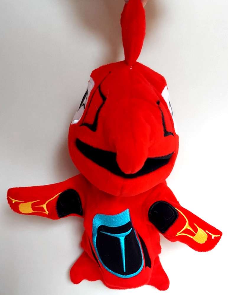 Native Explore Puppet Collection Red Bird Totem Hand Puppet Plush 12” EUC