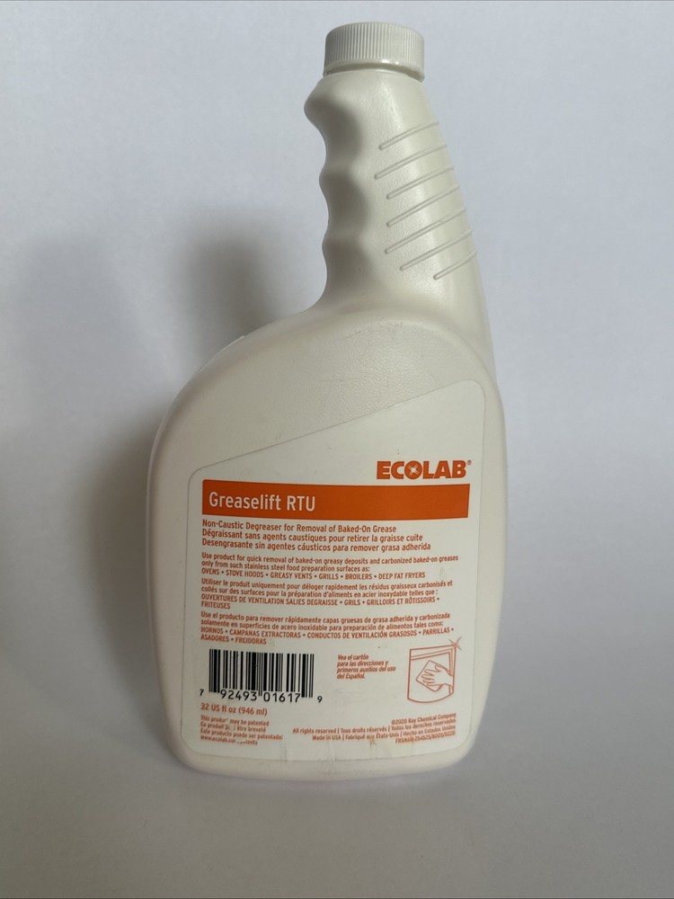 Ecolab Greaselift RTU Non-Caustic Degrease 32 FL OZ.
