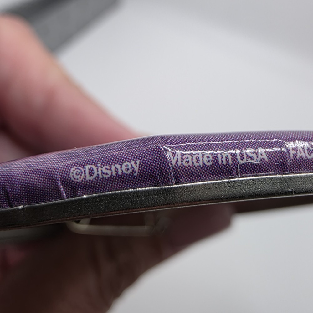 Disney Not A Mourning Person Button Purple