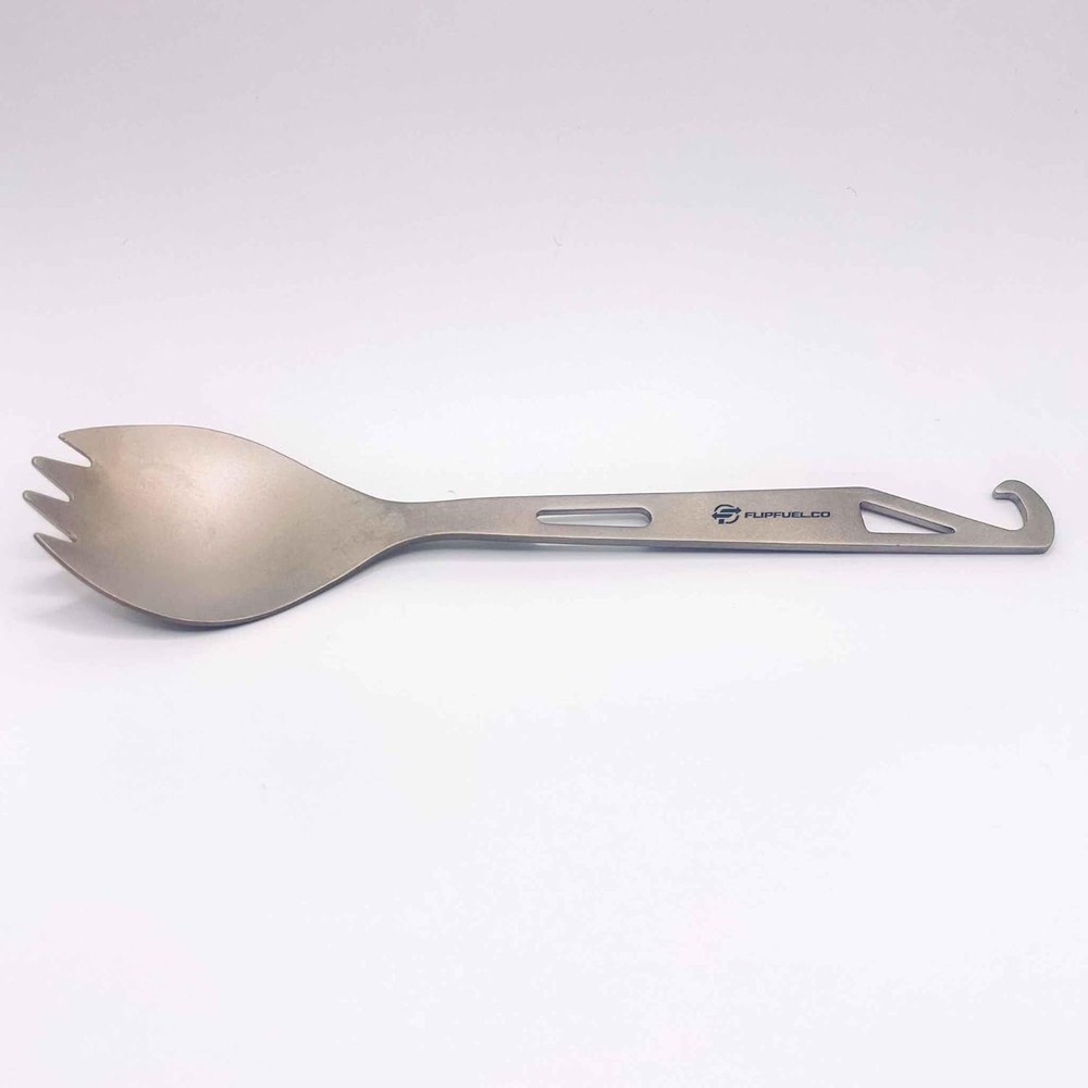 Titanium Spork – Ultralight Spoon Fork for Camping