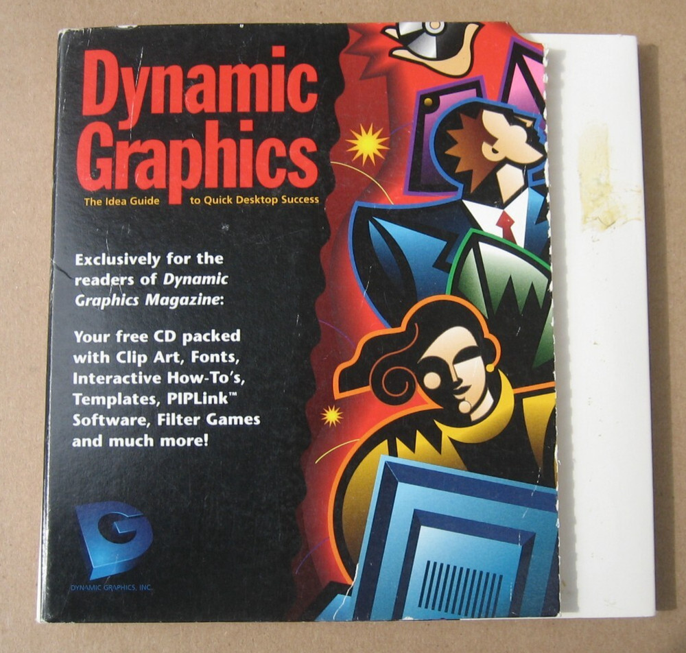 Dynamic Graphics ELECTRONIC CLIPPER tiff eps SPECIAL 4 CD Clip Art Library