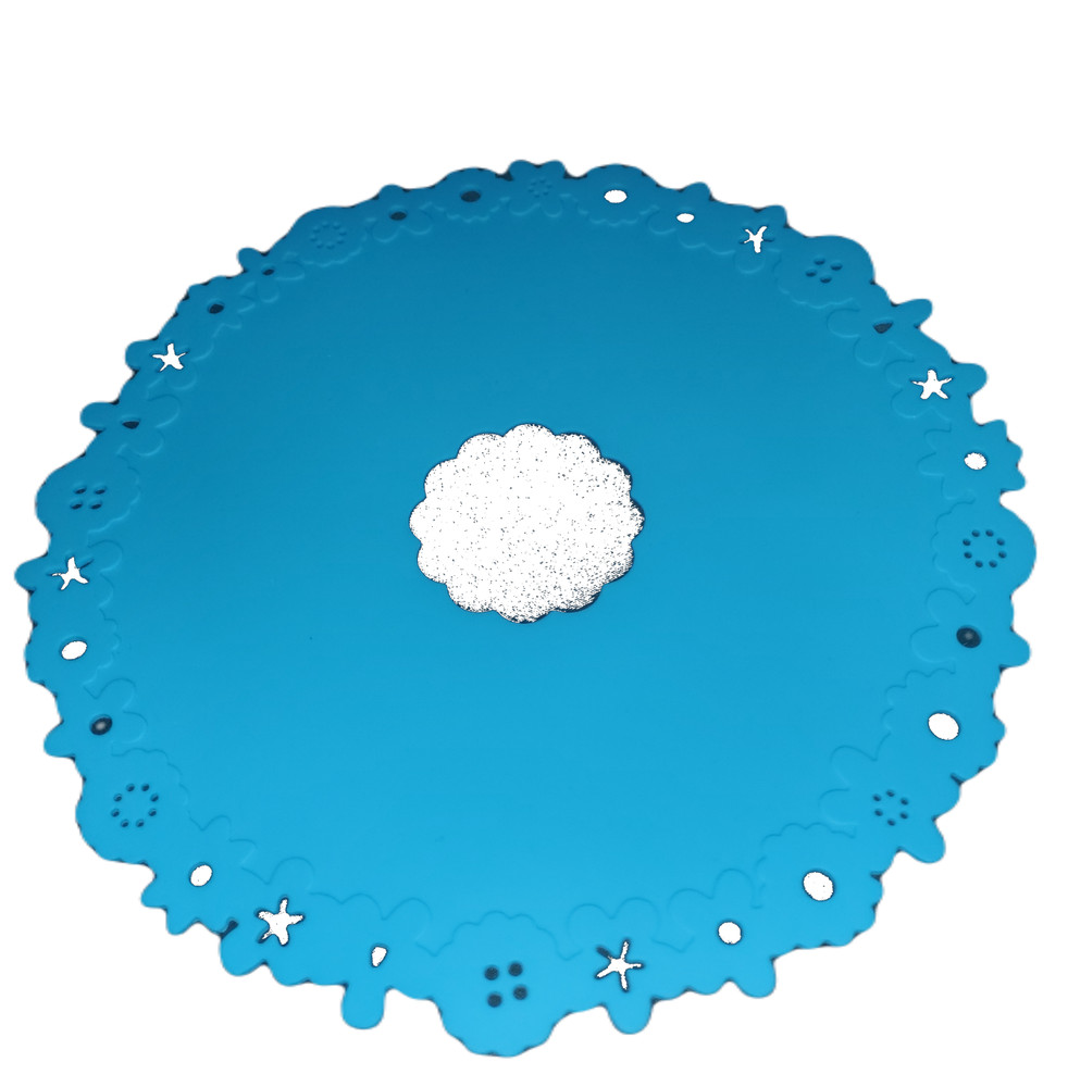 Multipurpose Silicone Round Mat Surface Protector- Trivet, Hot Pad, Pot Holder