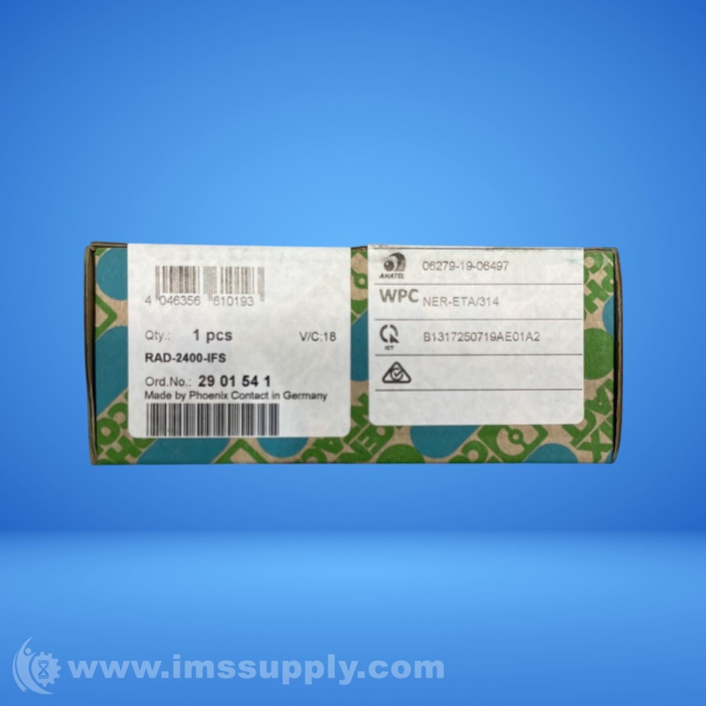 Phoenix Contact RAD-2400-IFS Wireless Transceiver Module FNFP