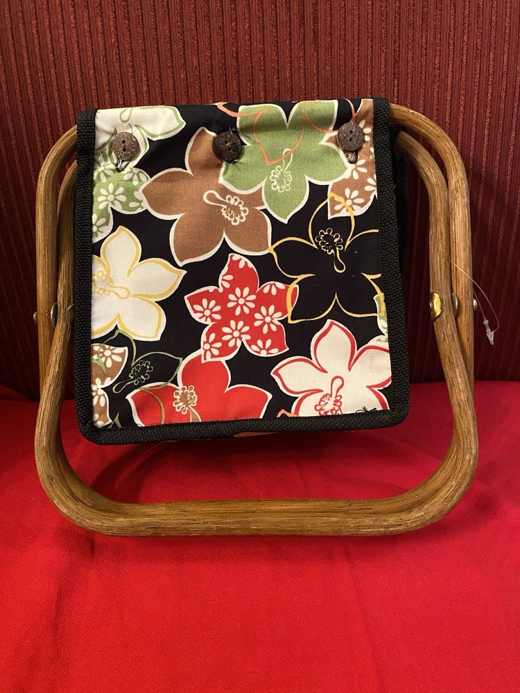 Mini Folding Knitting Craft Tote