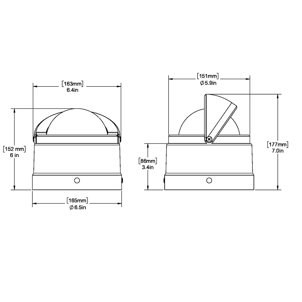 Ritchie DNP-200 Navigator Compass - Binnacle Mount - Polished Stainless