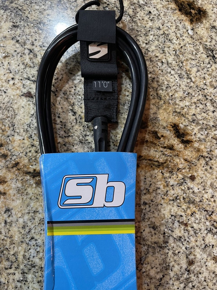 Sticky Bumps SUP 11’ Leash Black NEW