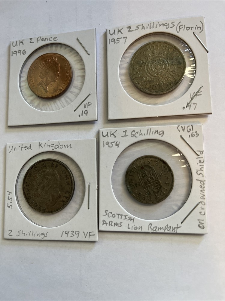 United Kingdom Coins 1939 - 1996 Collection