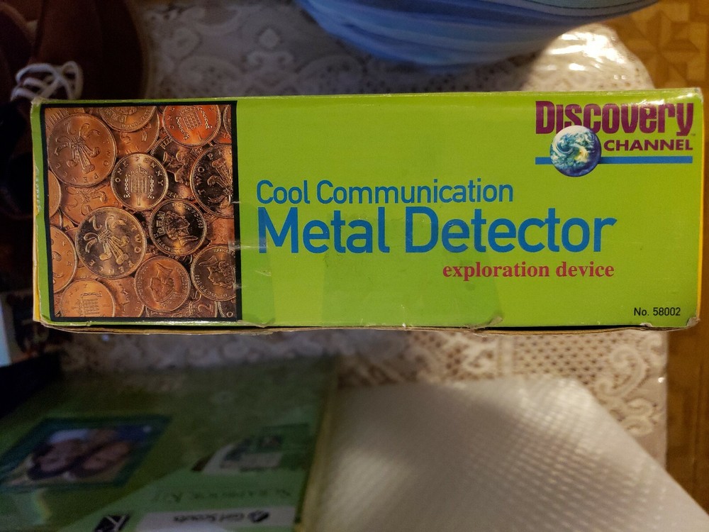 New Discovery Channel Cool Communication Metal Detector Handheld Full Size