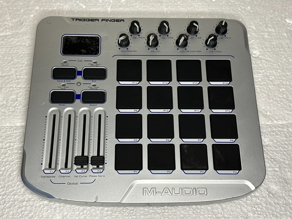M-AUDIO Trigger Finger USB MIDI Controller Surface Drum Pad