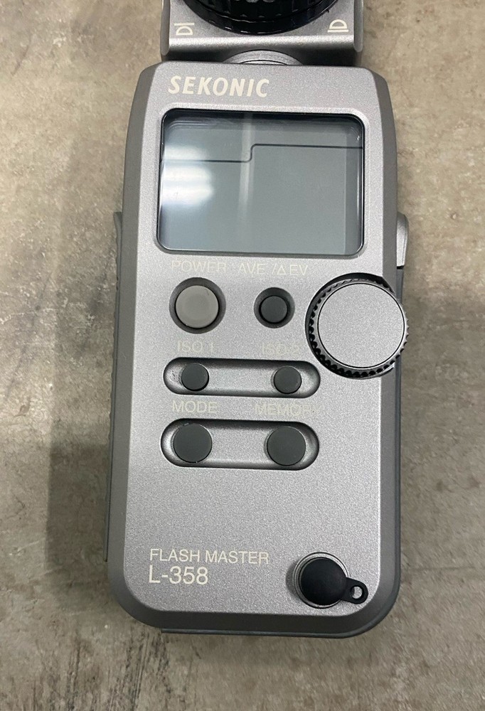 SEKONIC MODEL L-358 FLASH MASTER LIGHT METER