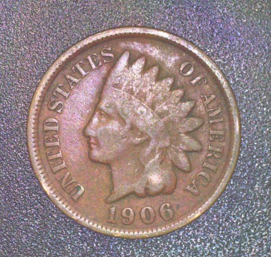 1906 Indian Head Penny nice color (#7)
