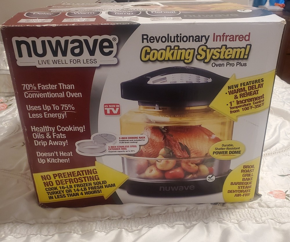 NuWave Pro Plus Infrared Convection Oven Black - Open Box