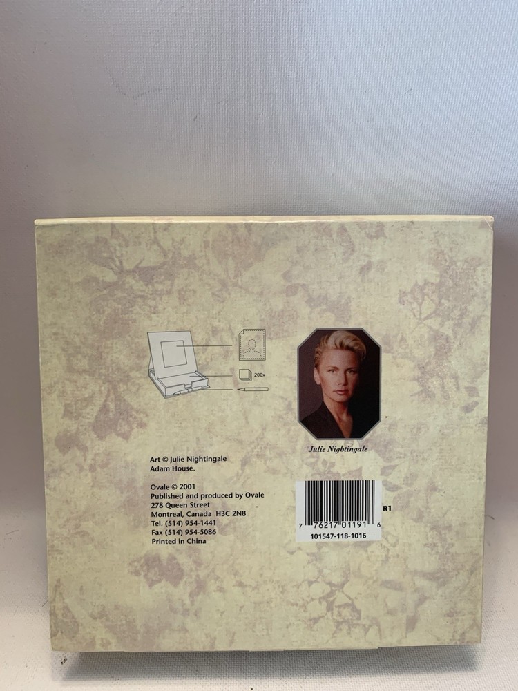 Julie Nightingale Shellscape Photo Frame/Note Box 2001