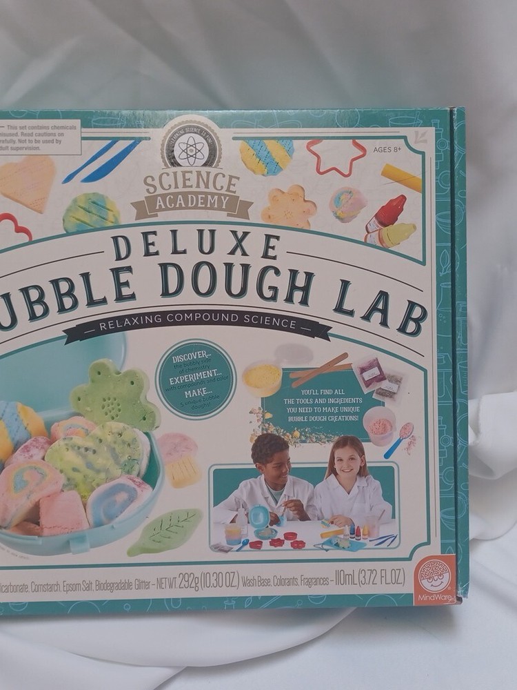 Mindware Science Academy: Deluxe Bubble Dough Lab New Sealed Kids 8+