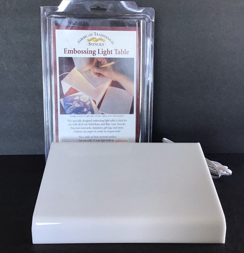 American Traditional Embossing Light Table Electric