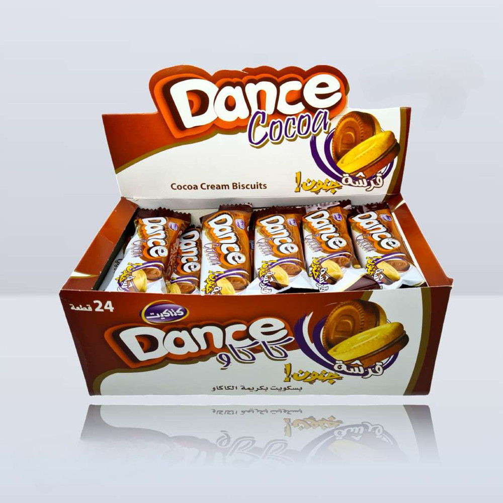 24 PCs X 35g Katakit Dance Cocoa Biscuits بسكويت دانس