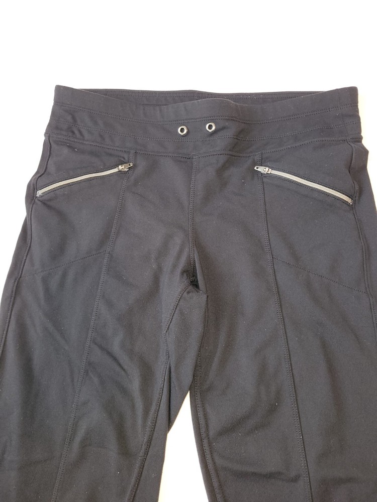 Athleta Metro Slouch Capri Pants size Small black