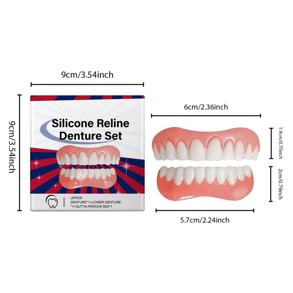 Silicone Denture Set Professional Denture Set Silicone Denture Set supple