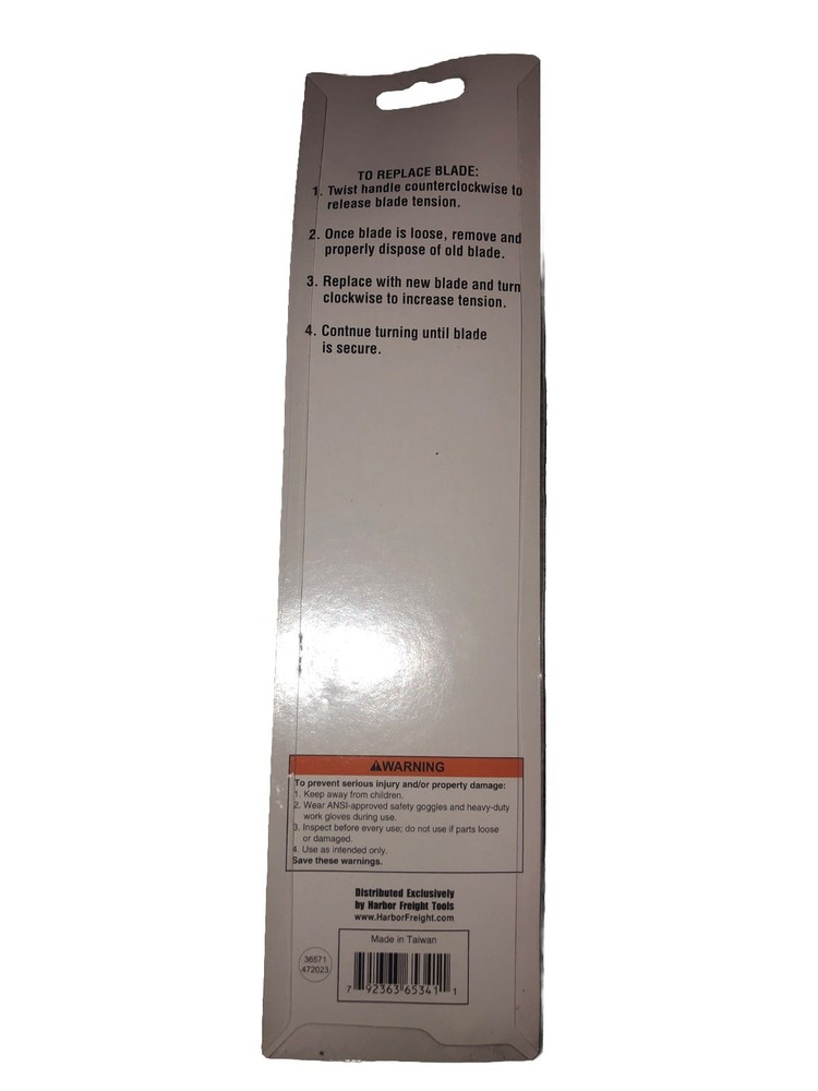 PORTLAND SAW MINI HACKSAW 65341