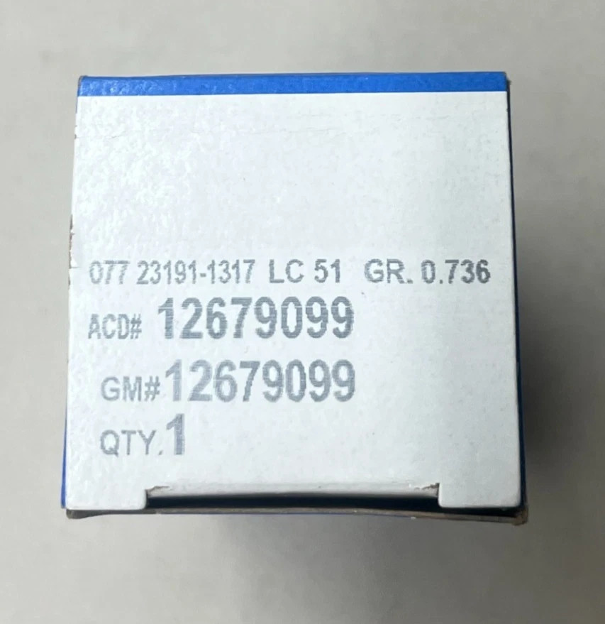 ACDelco GM OE 12679099 - Engine Variable Valve Timing (VVT) Solenoid