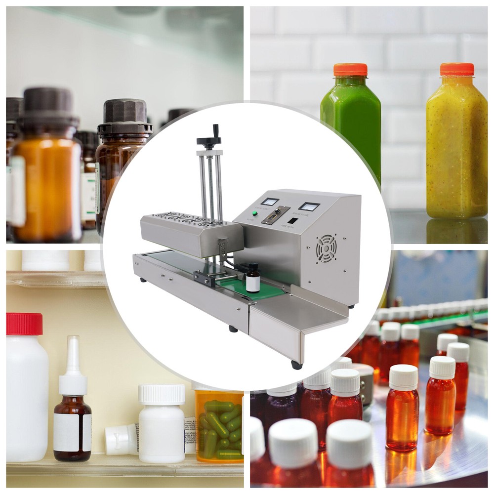 Continuous Electromagnetic Induction Sealer Automatic Bottle Capping Machine