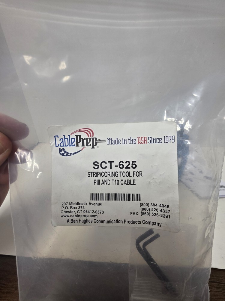 Cable Prep Sct 625 Striping And Coring Tool