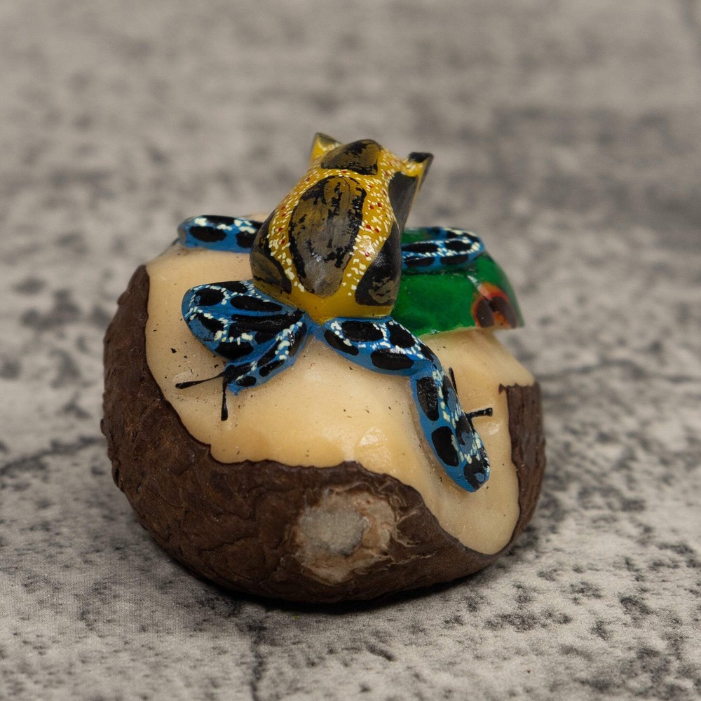 Poison Dart Frog Tagua Carving
