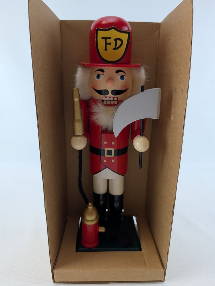 JCPenney Home Collection 14” Fireman Nutcracker 2004