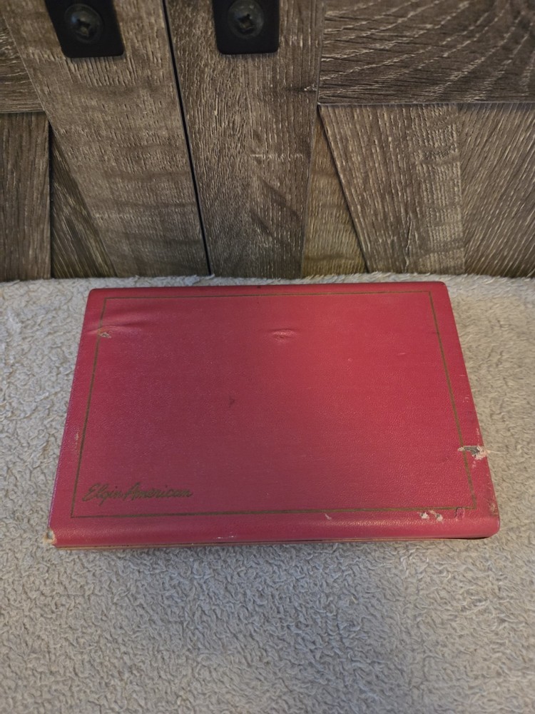 Elgin American Cigarette Case with Integrated Lighter, Original Box