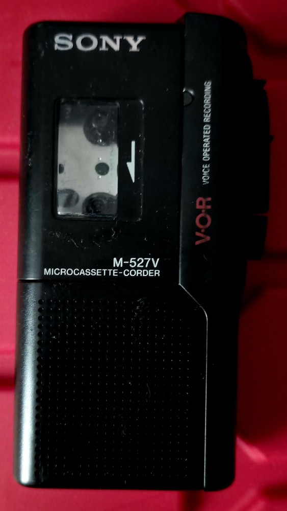 Sony M-527V Microcassette Voice Recorder