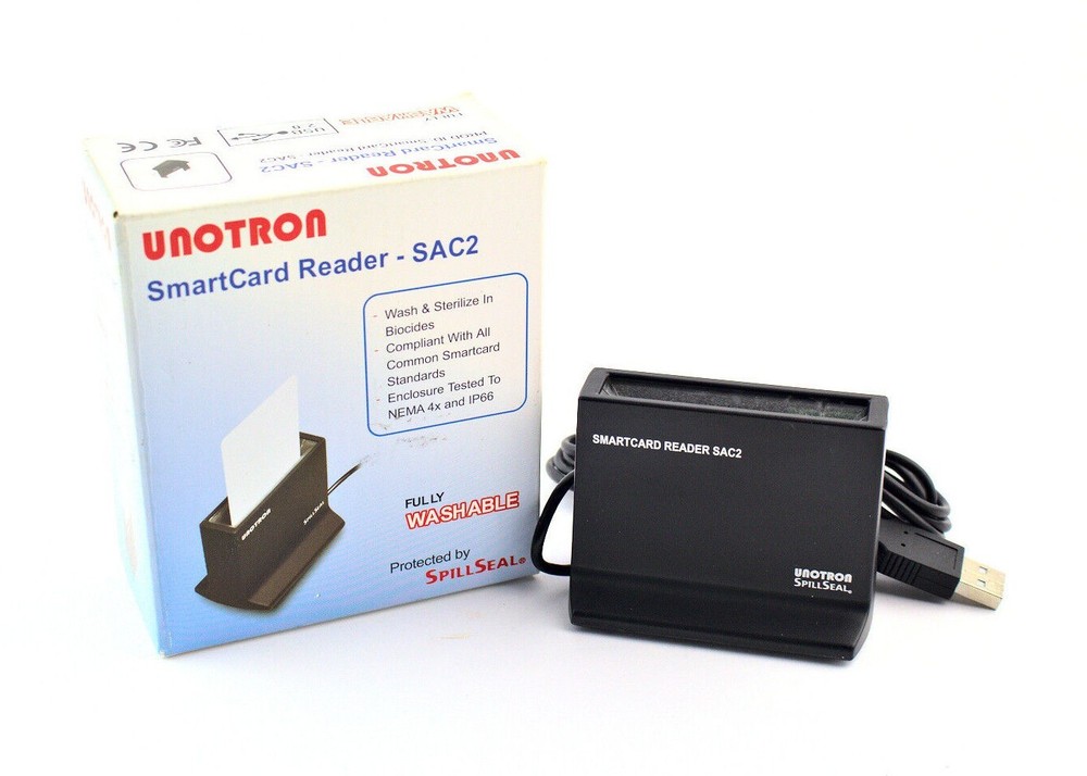 Unotron SpillSeal SAC2 - SMART Card Reader - USB