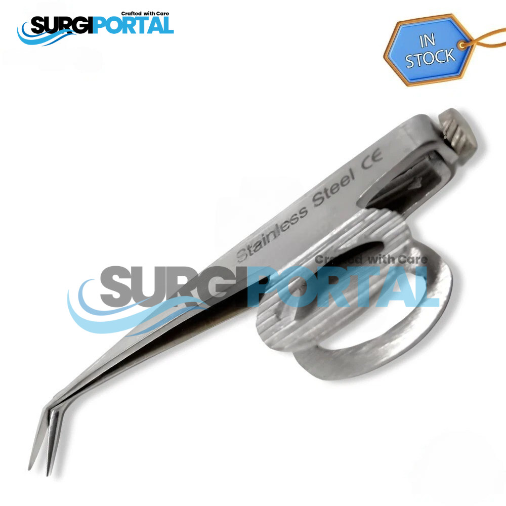 Baraquer Scissors 3.5", Angled Surgical Instruments Stainless Steel 10 Pcs