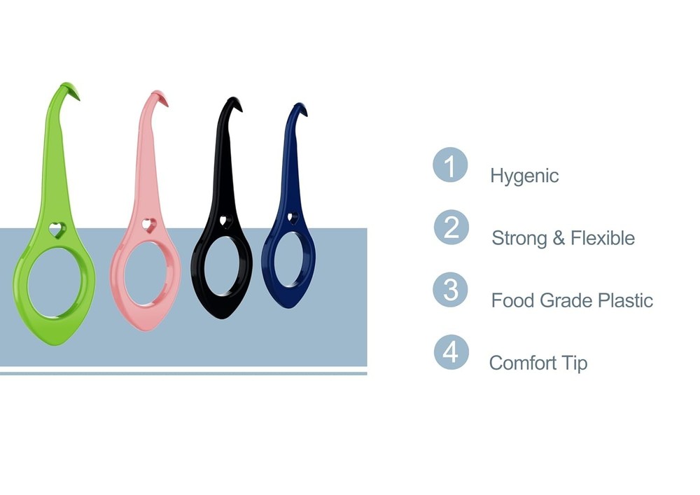 Ergonomic Invisible Brace Extractor - Safe and Effective Aligner Remover Tool