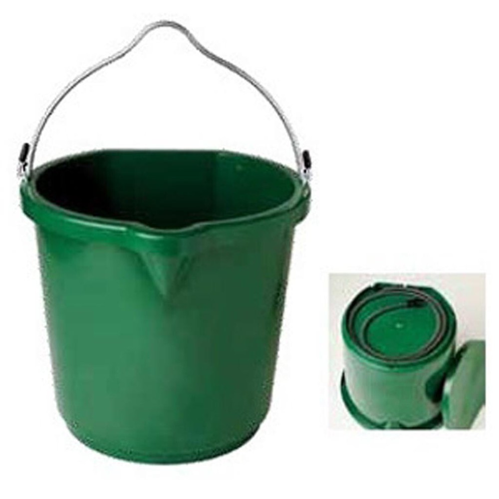 Flat Back Heated Bucket 5 Gallon 120 Watt
