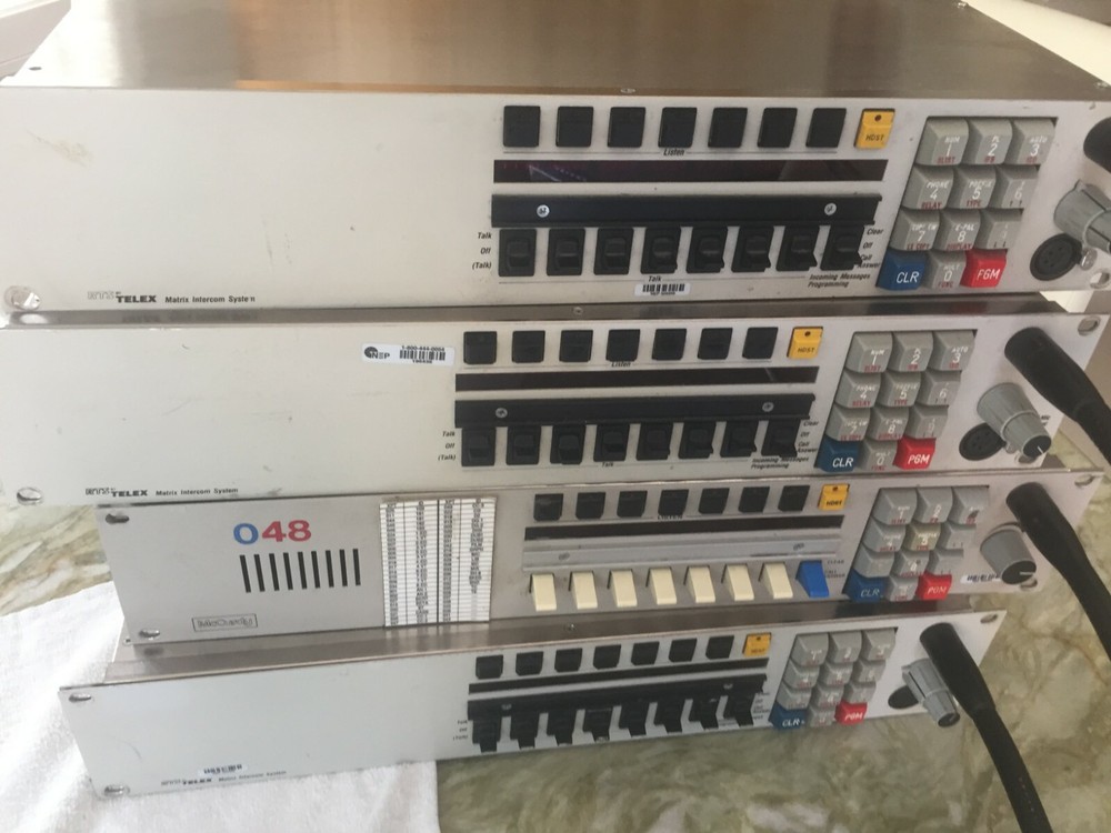 Telex RTS IKP-940 IKP-950 Communication Matrix Intercom System Control