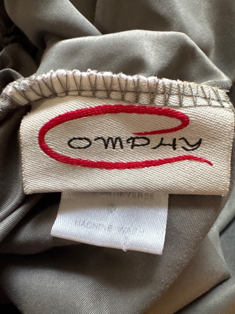 Comphy Co Spa Massage Table Gray Microfiber Fitted Sheet Wrinkle-Resistant (2 o