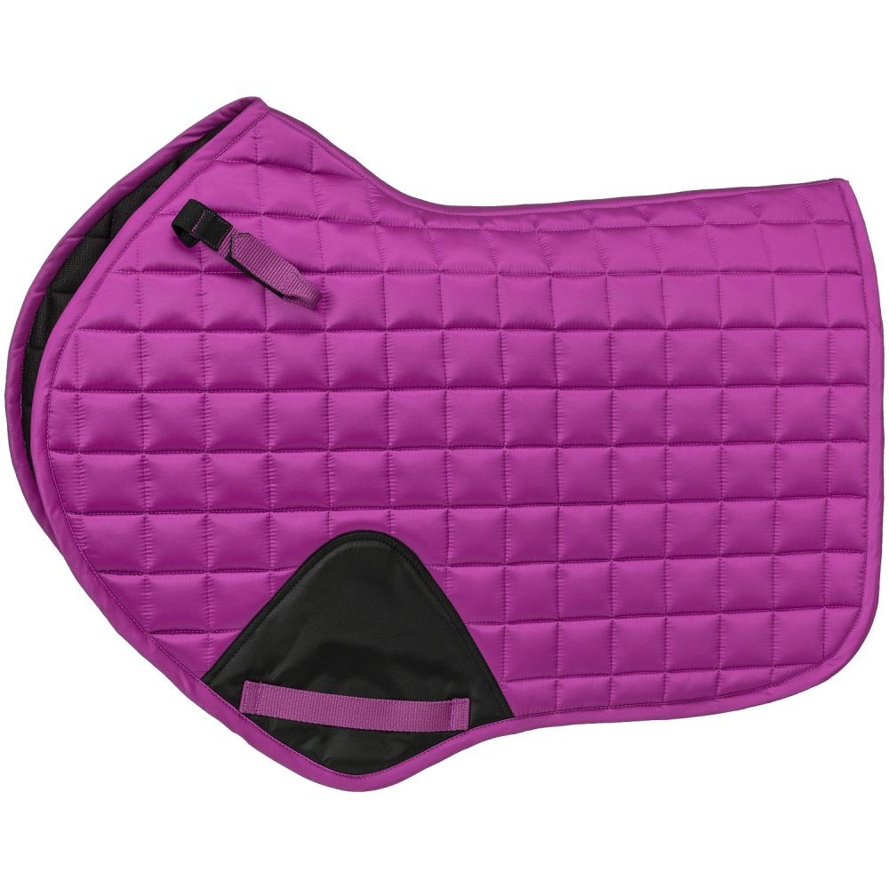 Equitare Close Contact All Purpose Shaped Square Pad, Raspberry