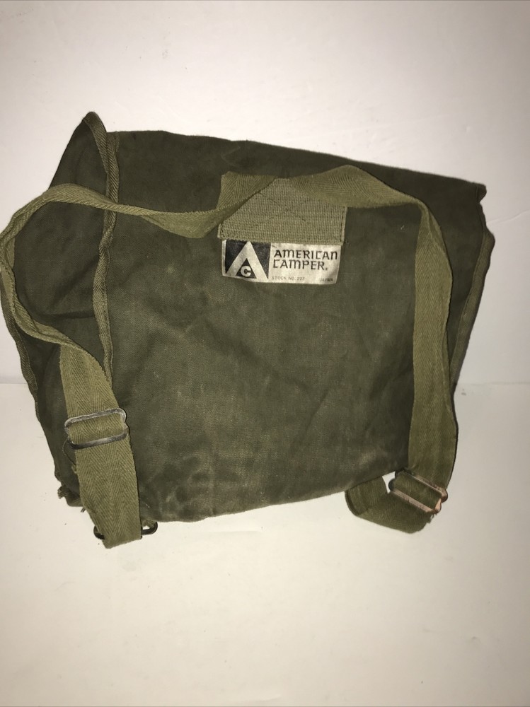 Vintage American Camper Bag