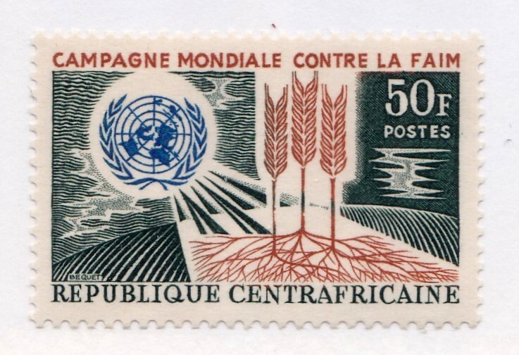 Central African Republic        61         MNH OG