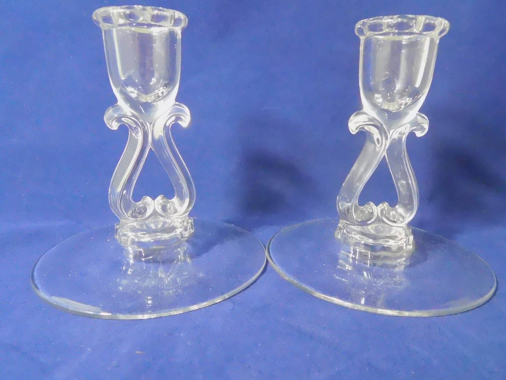 VIKING Crystal Princess Candleholders
